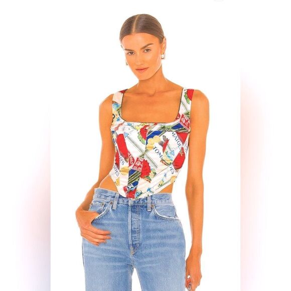 🔥MIAOU🔥 Campbell Corset In Figaro 1X - NWT. TRENDING THIS SEASON!!! Sold out💔 - Picture 1 of 10